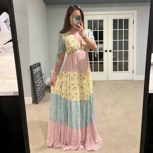 NWT Yumi Kim FLORENCE MAXI DRESS in WILLOW GARDEN